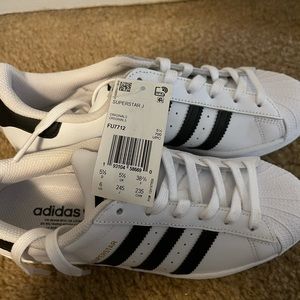 NWT! Adidas SuperStar J Sneakers